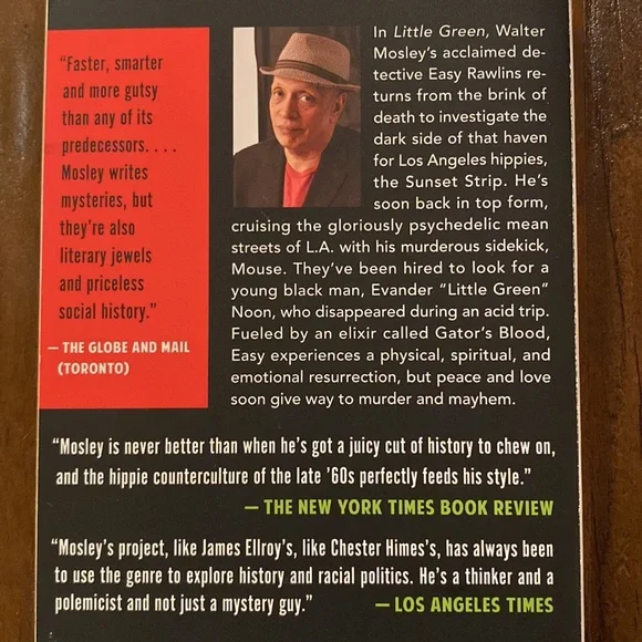 Little Green by National Bestseller Walter Mosley - Novel - Picture 3 of 4